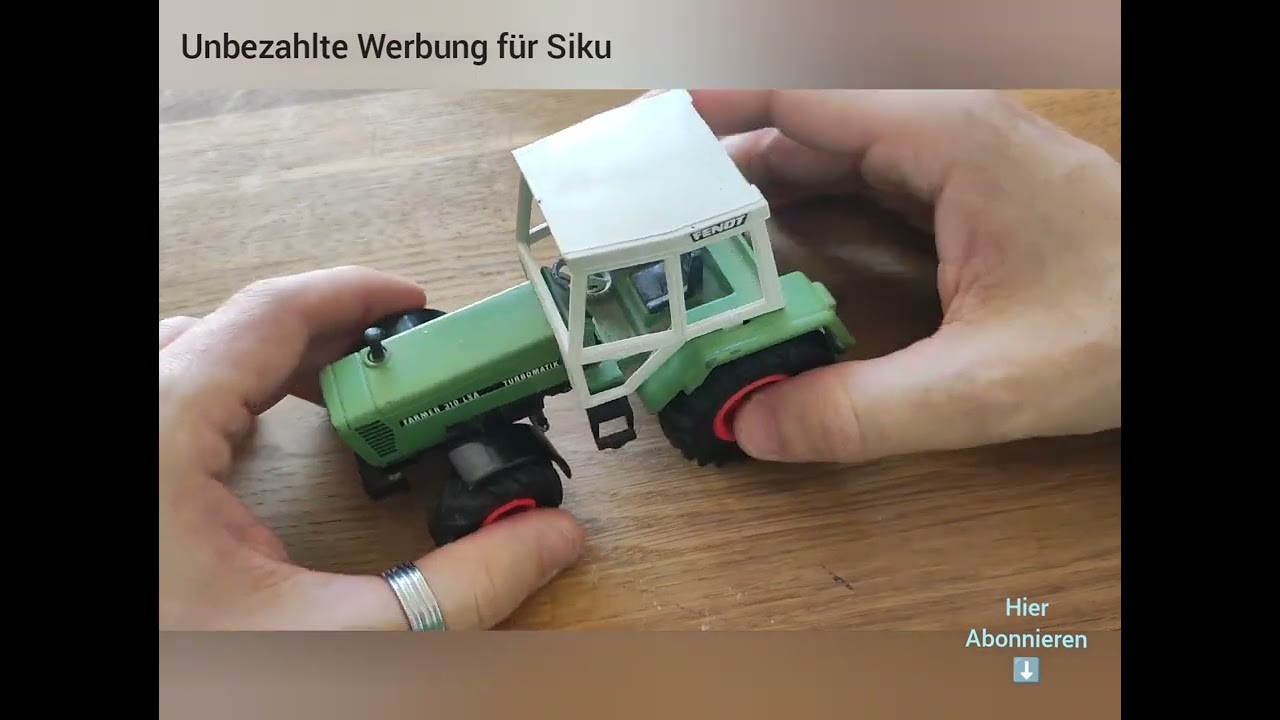 Vorstellung Siku Fendt Traktor LSA 310 Maßstab 1:32 (2025)