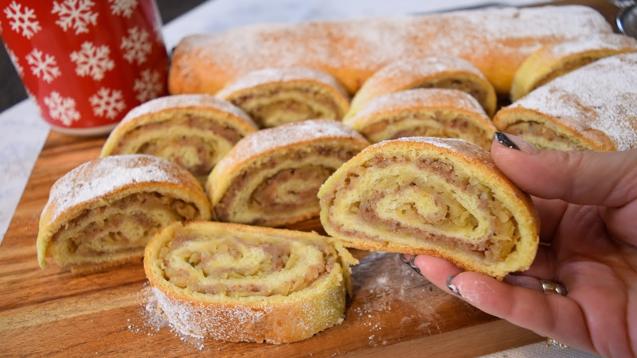 Ostaje meka i naredna dva - tri dana  - Zimska poslastica , strudla sa jabukama!