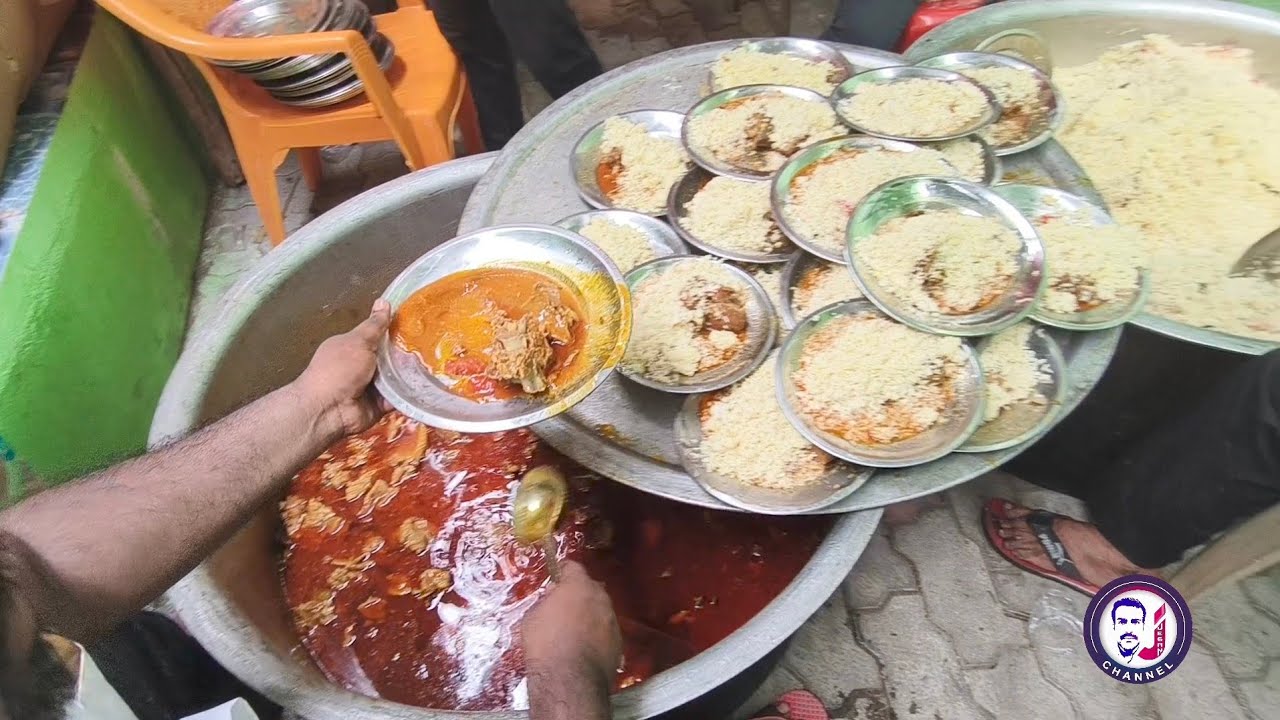 கிராமத்து அசைவ விருந்து நெய்சோறு ஆட்டு கறிக்குழம்பு /Village Food Life /sayalgudi jegan