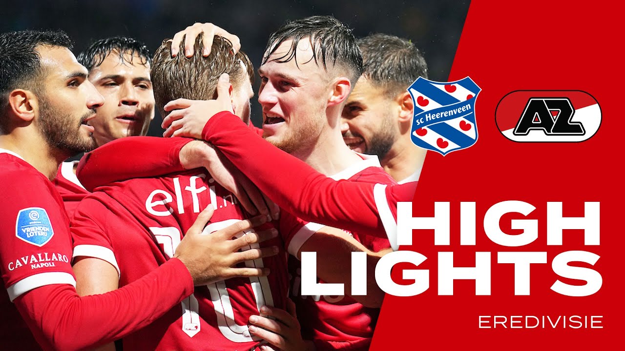 🔥 𝗧𝘄𝗼 𝗴𝗿𝗲𝗮𝘁 𝗴𝗼𝗮𝗹𝘀 & 𝗽𝗲𝗻𝗮𝗹𝘁𝘆𝗸𝗶𝗹𝗹𝗲𝗿 𝗩𝗲𝗿𝗵𝘂𝗹𝘀𝘁 | Highlights sc Heerenveen - AZ