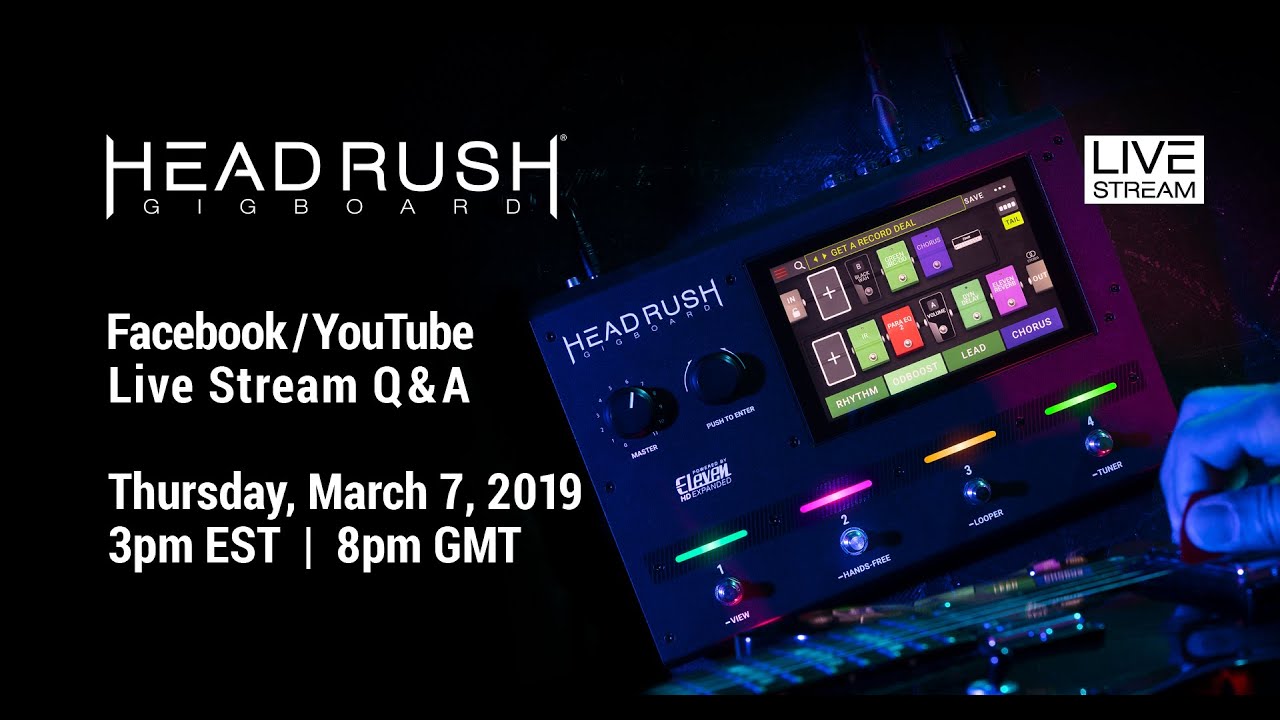 HeadRush Gigboard Q&A