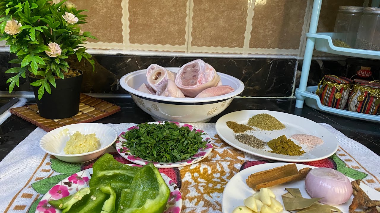 طريقة عمل الكوارع السودانية