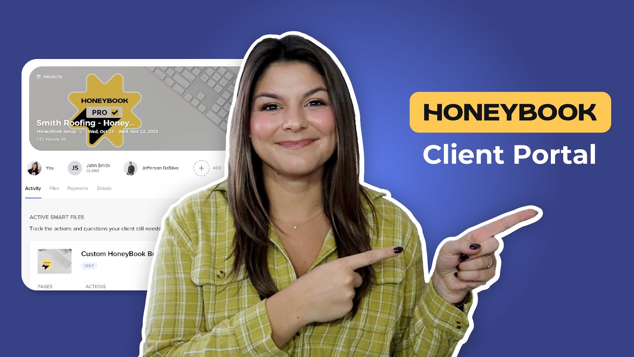 Профессиональная навигация по клиентскому порталу HoneyBook