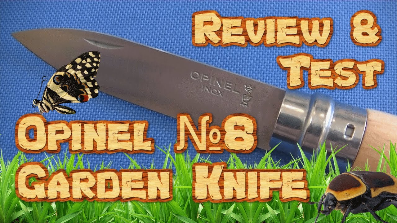 Необычный нож Opinel №8 Garden Knife