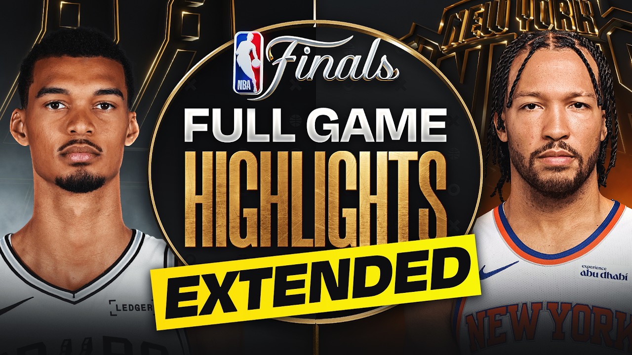 EXTENDED: #2 SPURS at #3 KNICKS | NBA FINALS GAME 4 HIGHLIGHTS | June 10, 2026