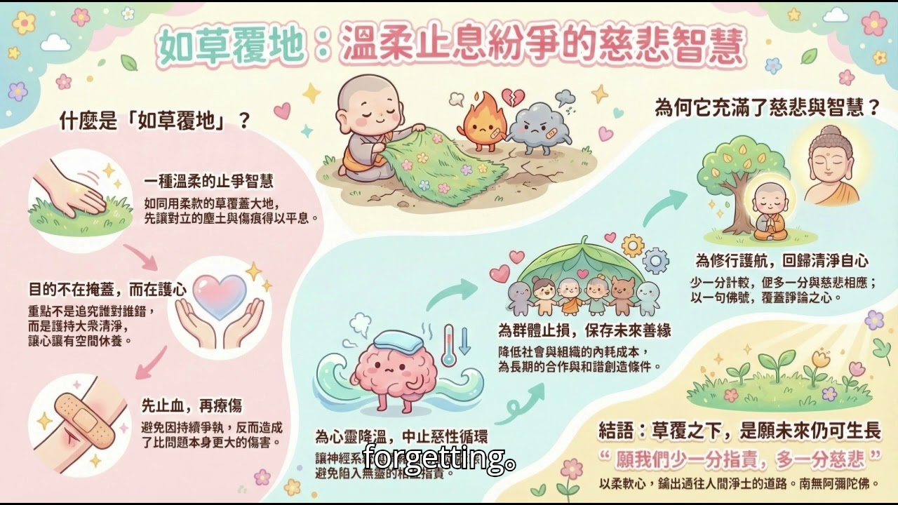 如草覆地：佛法與金庸的和解智慧