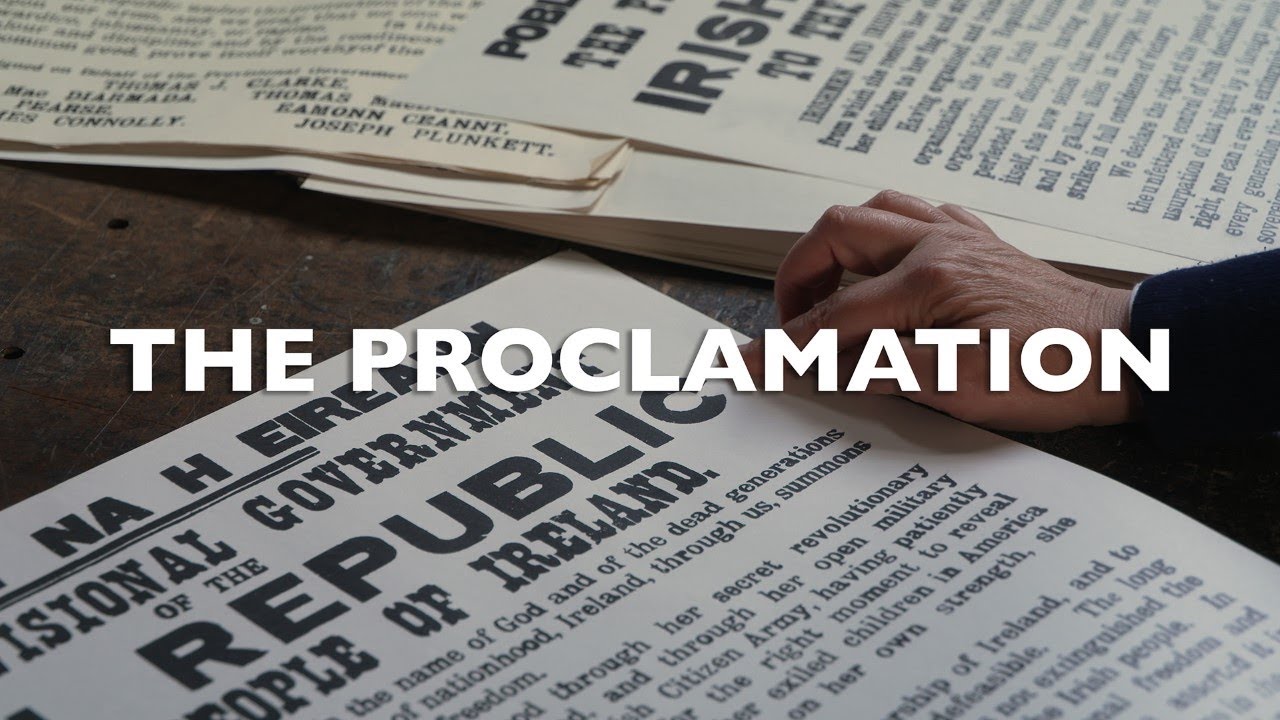 The 1916 Proclamation