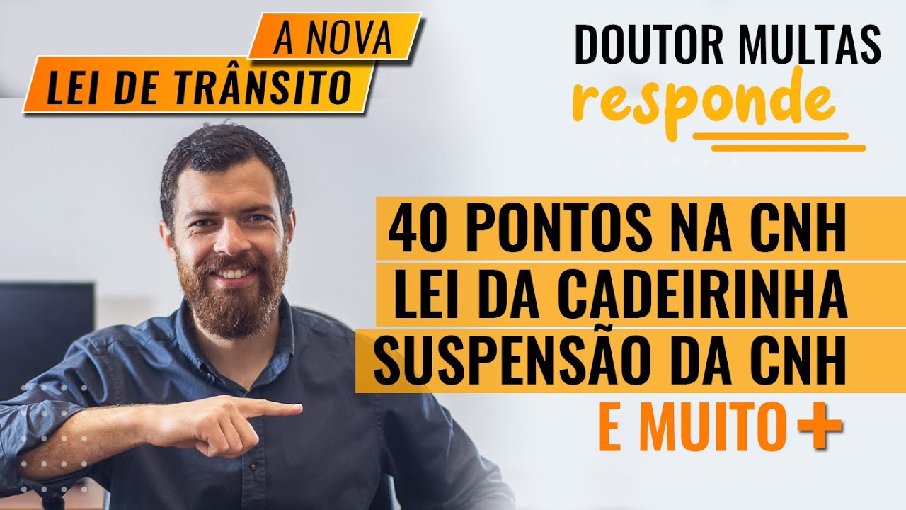 Doutor Multas Responde Especial Nova Lei de Trânsito 🚨