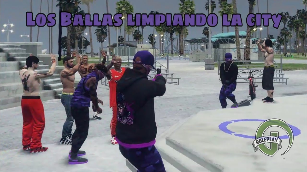 Los BALLAS de ruta ROBANDO pistolas por la ciudad | Forasteros RP