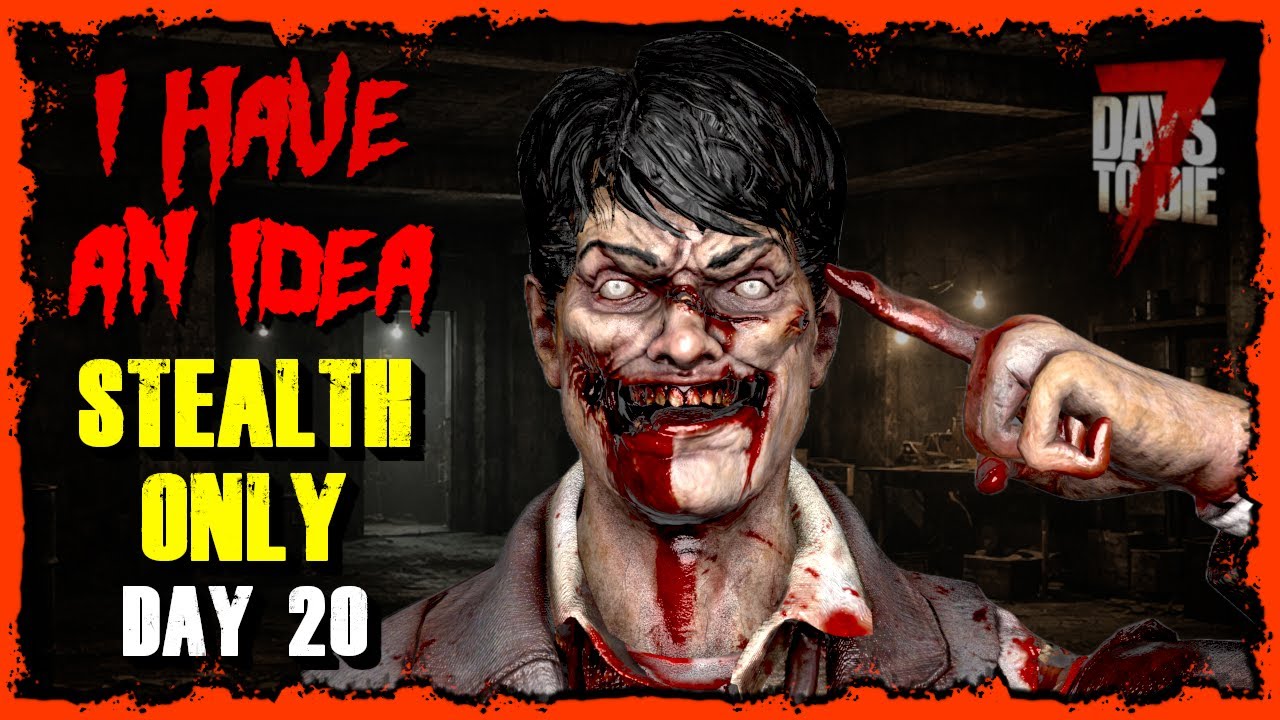 🔴LIVE | V2.5 | Stealth Only! | Horde Night 3 | Day 20 | Z-Tuber | 7 Days to Die