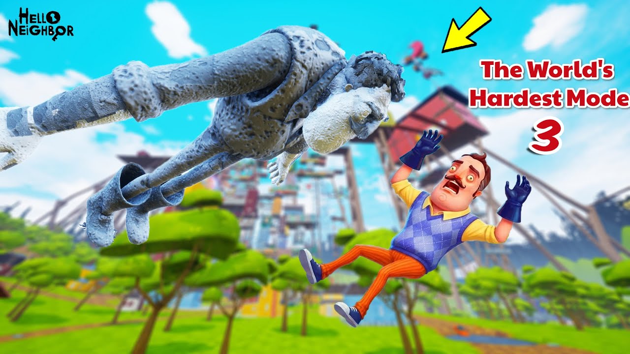 THE HARDEST MOD EVER 😱 Hello Neighbor Endless Challenge 3