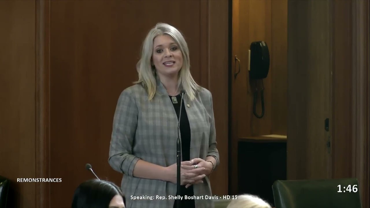 Rep. Boshart Davis on SB 1599 
