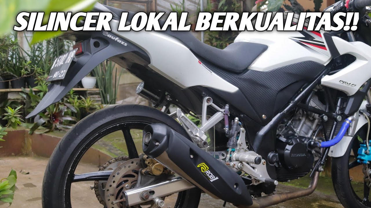 OLD CB Pakai Silincer ROB1 Standar Racing!!
