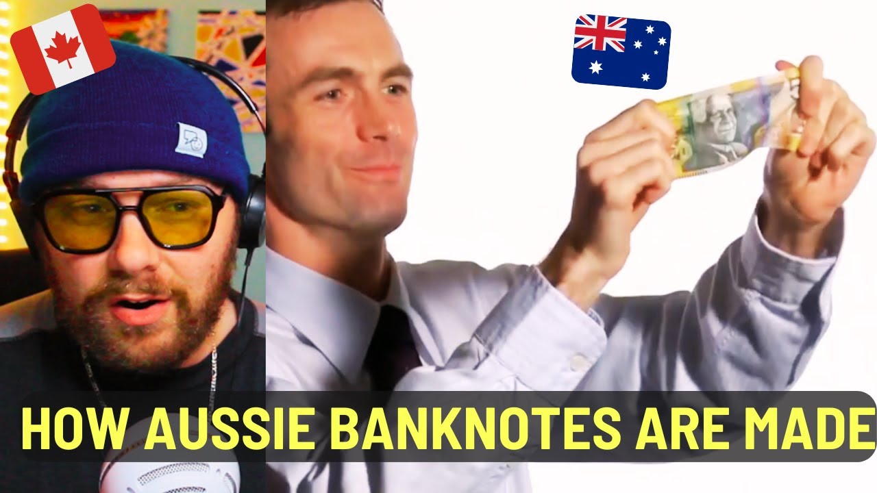 Canadian Reacts to Australian Banknotes Production