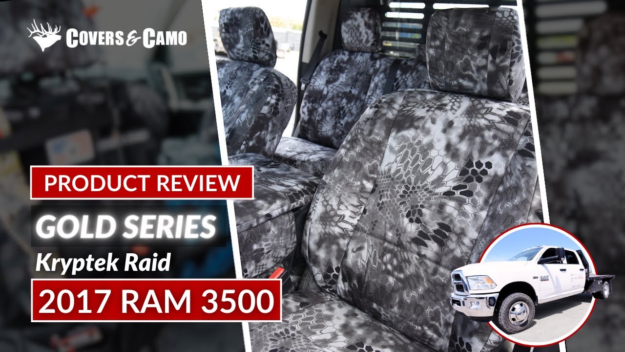 2017 RAM 3500 Custom Seat Covers: Covers & Camo