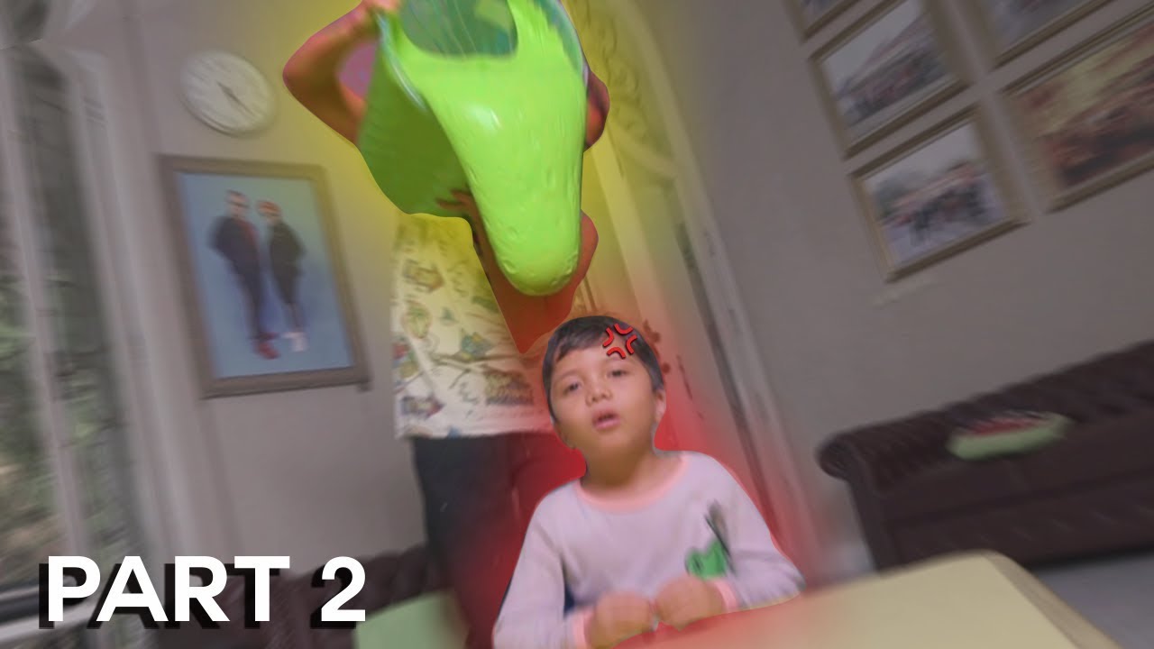 DIA Nangis! PRANK siram SLIME 1 ember ke ADIKKU **MARAH**