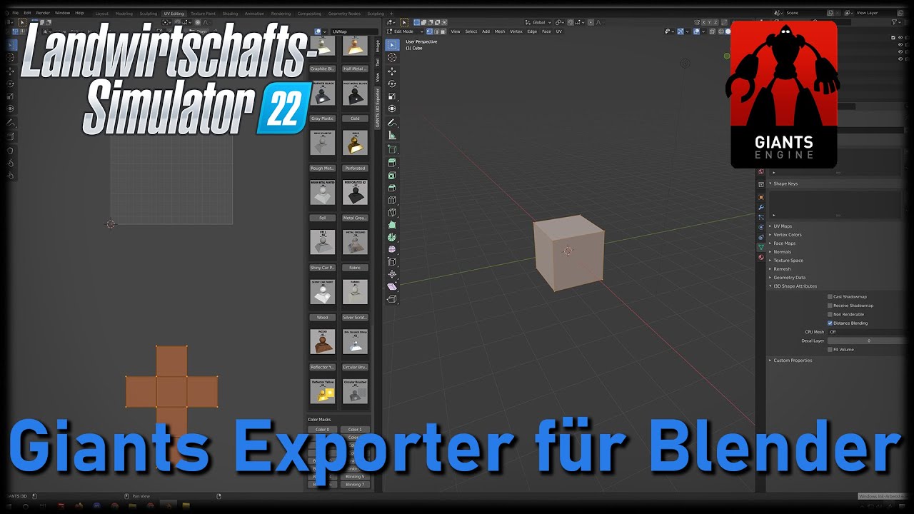 LS22 - Blender Exporter installieren