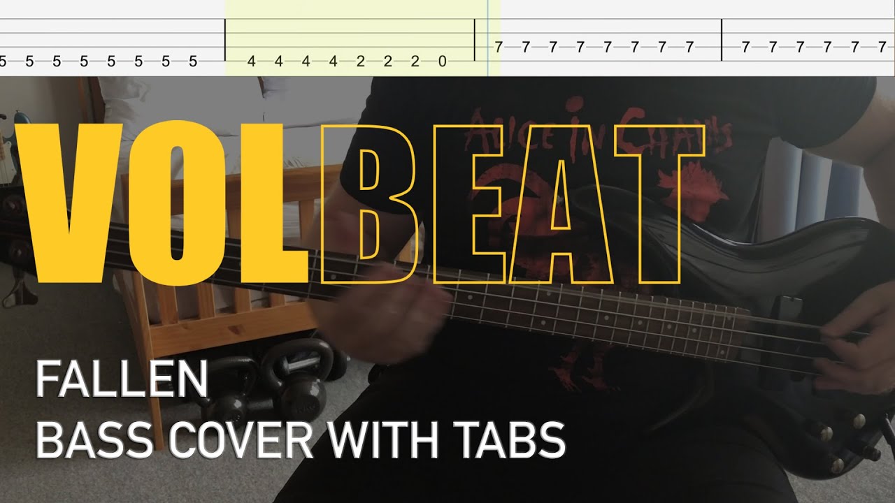 Volbeat - Fallen (Bass Cover with Tabs)