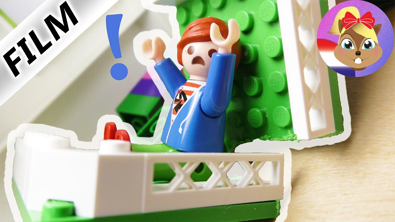 Playmobil Film Nederlands - Julian maakt zijn Minecraft bed kapot! Waarom? #TypischJulian