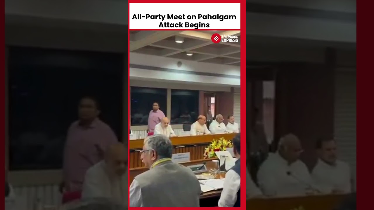 Delhi: All-Party Meeting Underway at Parliament Annexe on Pahalgam Terror Attack