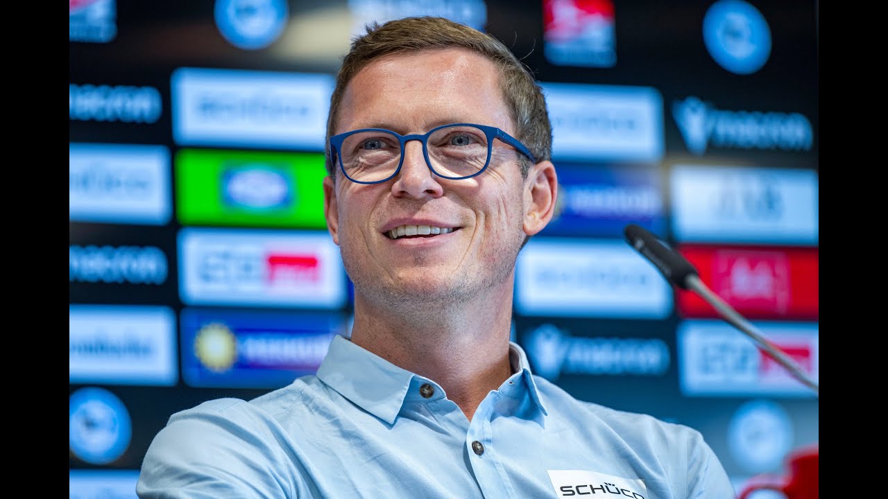 Pressekonferenz: Herzlich Willkommen, Michael Mutzel!