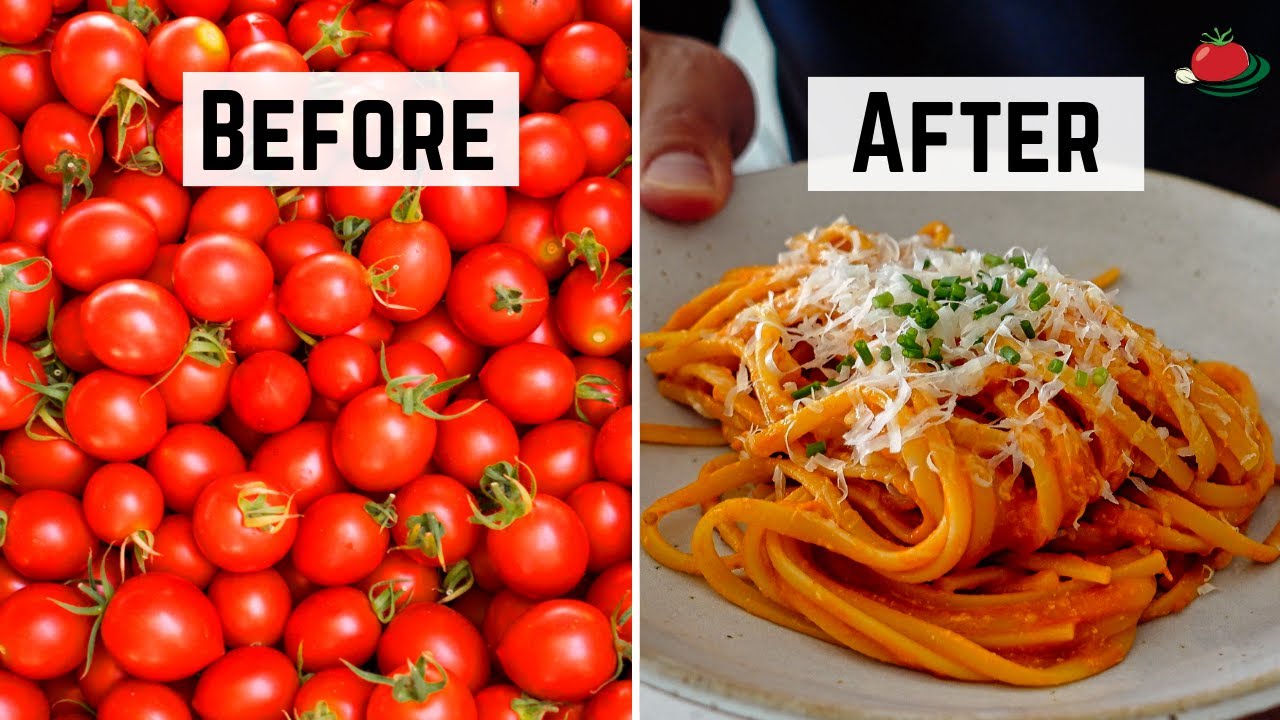 Make An All-Purpose Slow Roasted Garlic & Tomato Sauce Recipe | Amazing for Pasta!