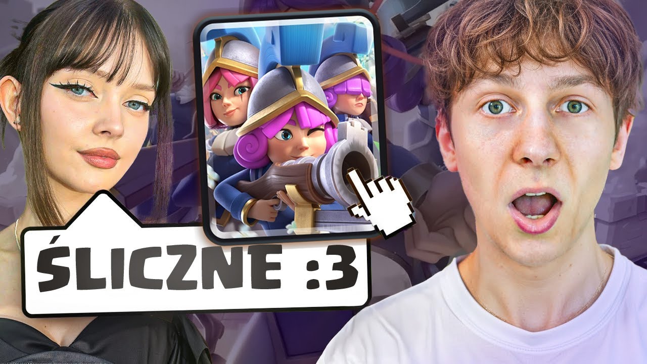 DZIEWCZYNA WYBIERA MI DECKI w CLASH ROYALE 🙄💅✨