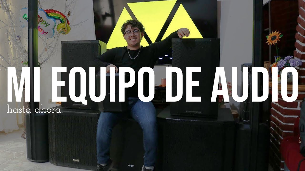 LES PRESENTO MI EQUIPO DE AUDIO! * BOSE - CERWIN VEGA - VAMAV * Dando opiniones!.