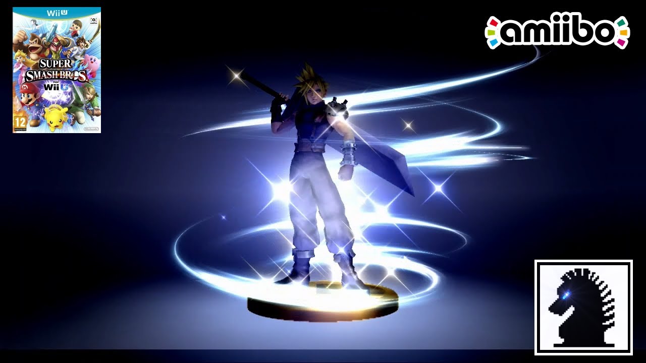 Wii U Amiibo - Super Smash Bros - Cloud