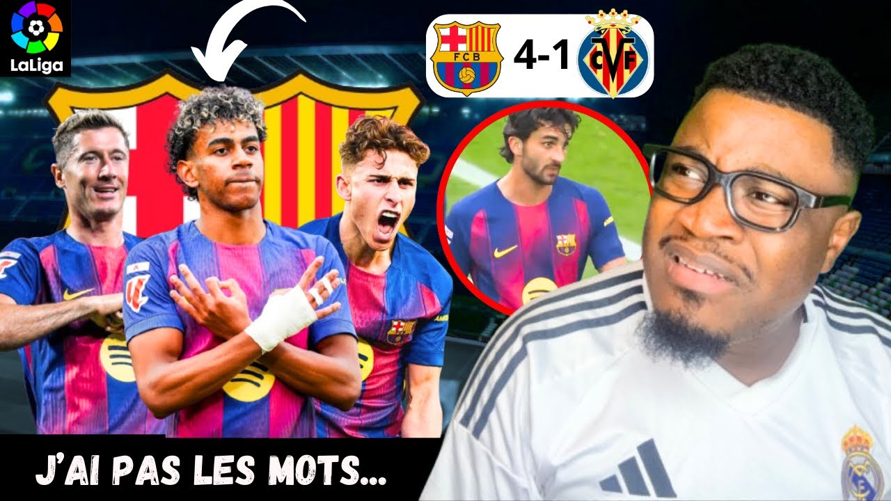 Ce Gamin est MALADE… (Barcelone 4-1 Villareal)