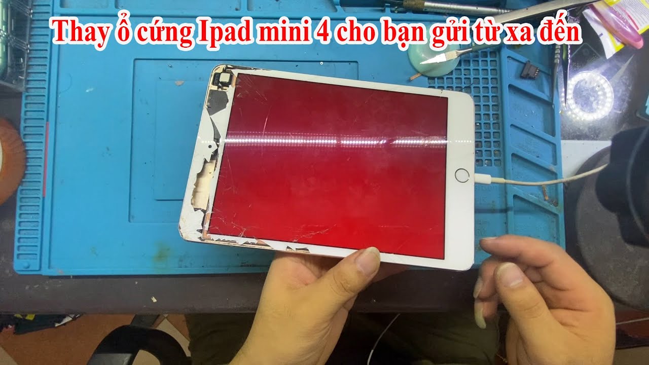 Video thay ổ cứng Ipad mini4 cho bạn gửi đến sửa | Fix your IPhone, Ipad