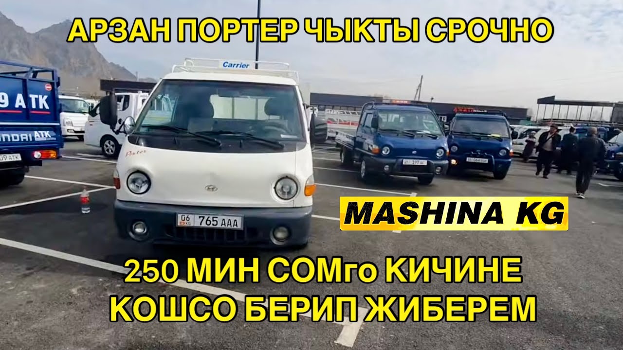 250 МИН СОМГО КИЧИНЕ КОШСО БЕРИП ЖИБЕРЕМ👍ПОРТЕР / ЛАБО / СПРИНТЕР УНААЛАРДЫН БААСЫ/ 15_ФЕВРАЛЬ 
