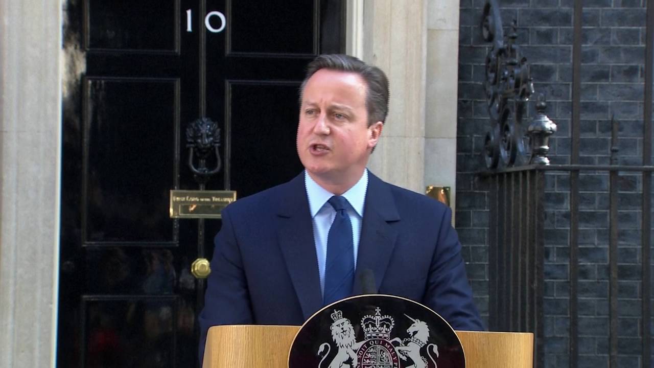 David Cameron's resignation speech
