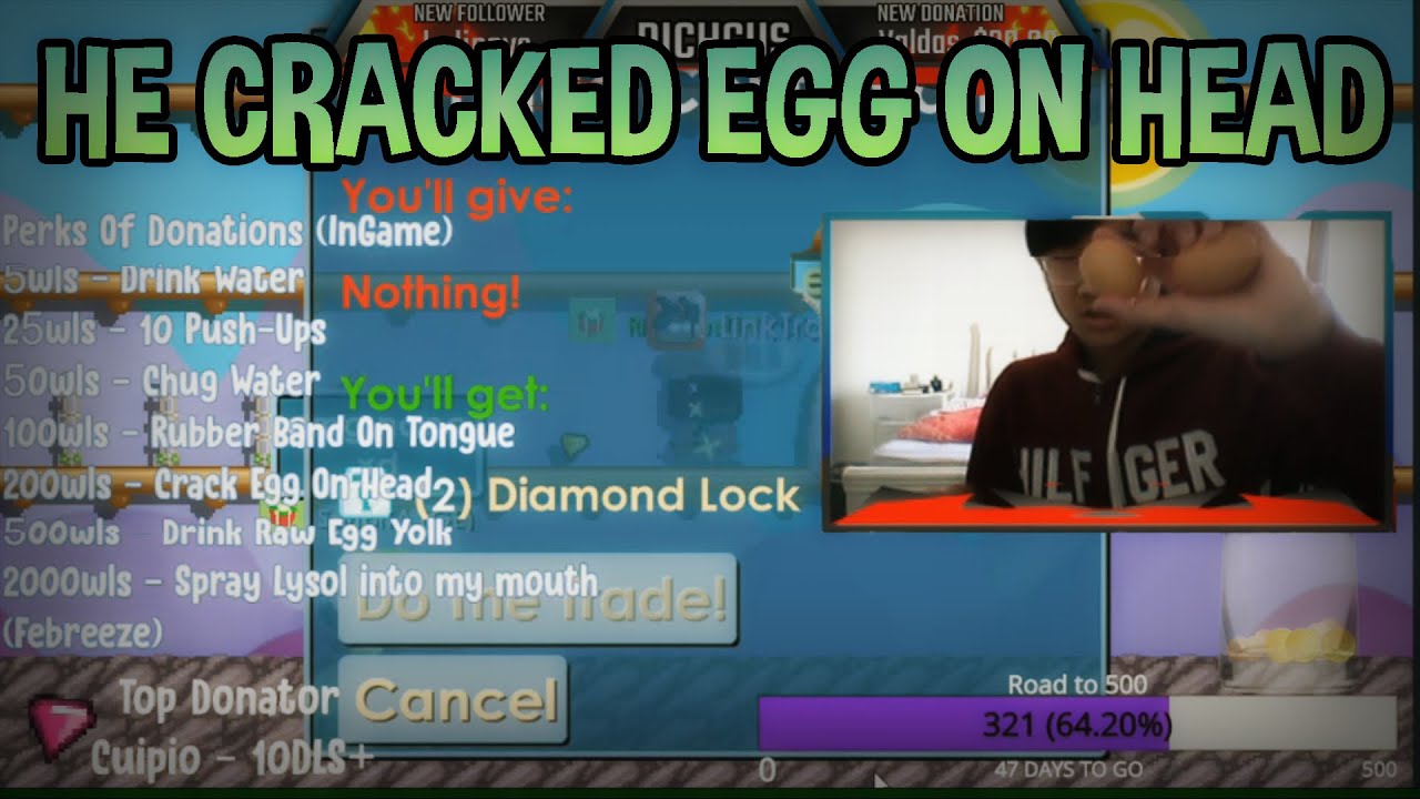Donating 1000WLS To Random Growtopia Streamer !│Growtopia