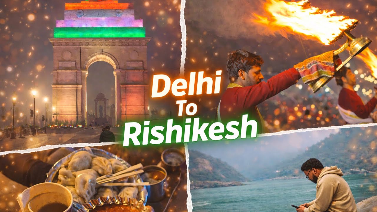 Hum chale delhi to rishikesh dostlogo  k sath 