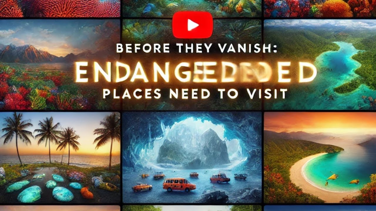 Before They Vanish  Endangered Places You need to visit