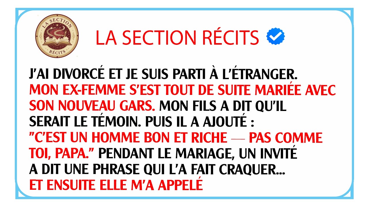Elle m'a quitté pour un riche, mais son mariage de luxe a fini en désastre total. Karma ! Choc.