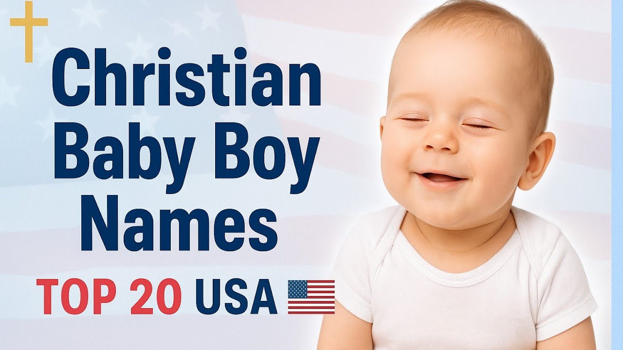 20 Strong Biblical Boy Names (USA) | Christian Baby Names with Meaning
