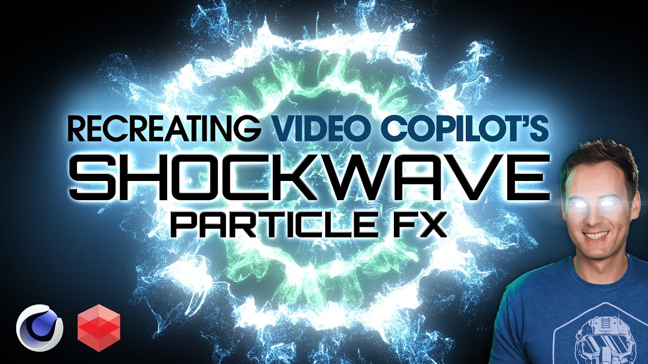 Recreating Video Copilot's Shockwave Effect! In Cinema 4d and Redshift using Pyro & Particles