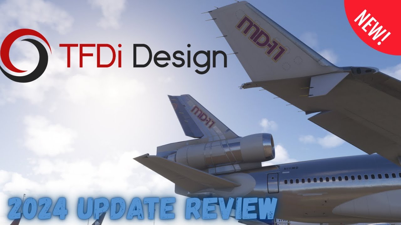 TFDI MD 11 | MSFS 2024 Art Update Review | #msfs2024