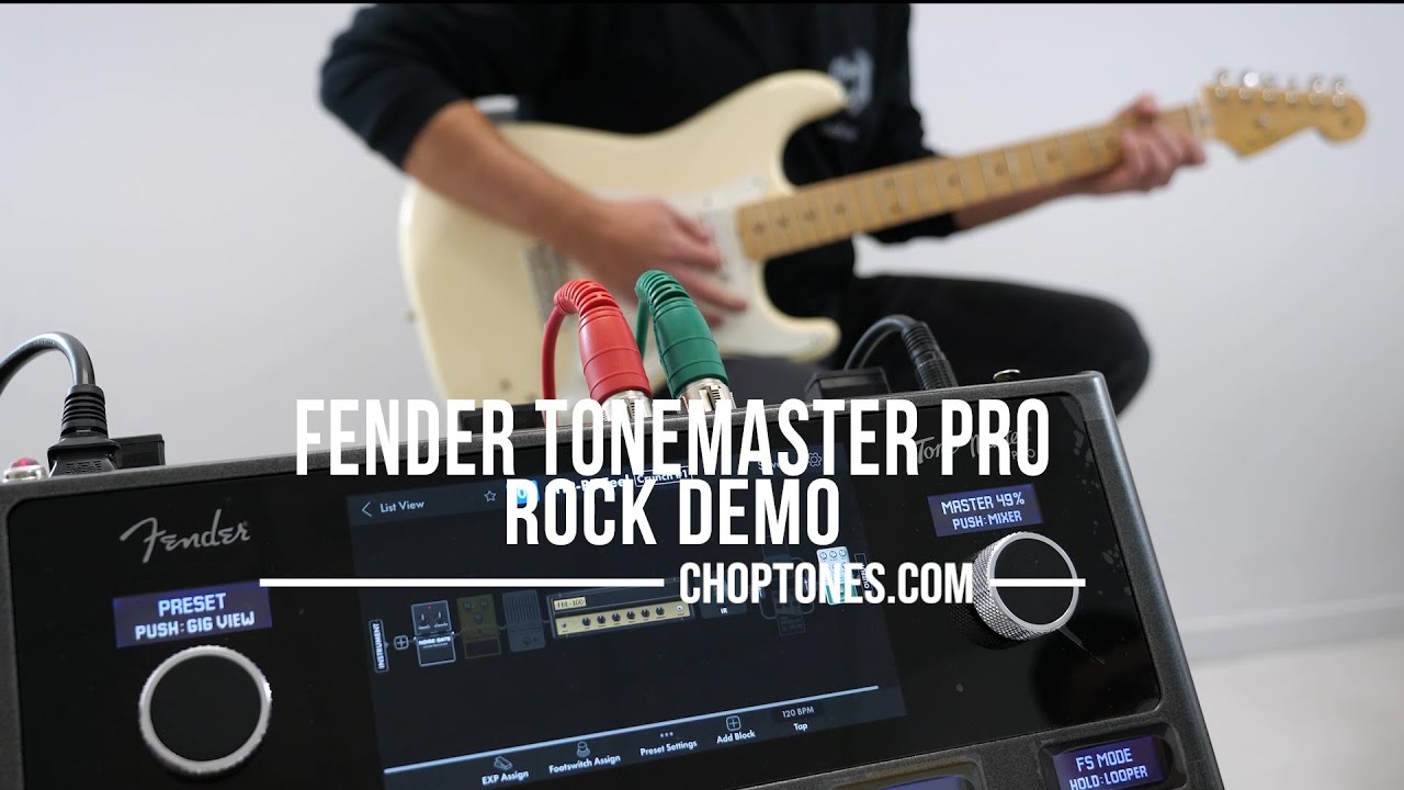 Fender Tonemaster Pro | Rock Demo