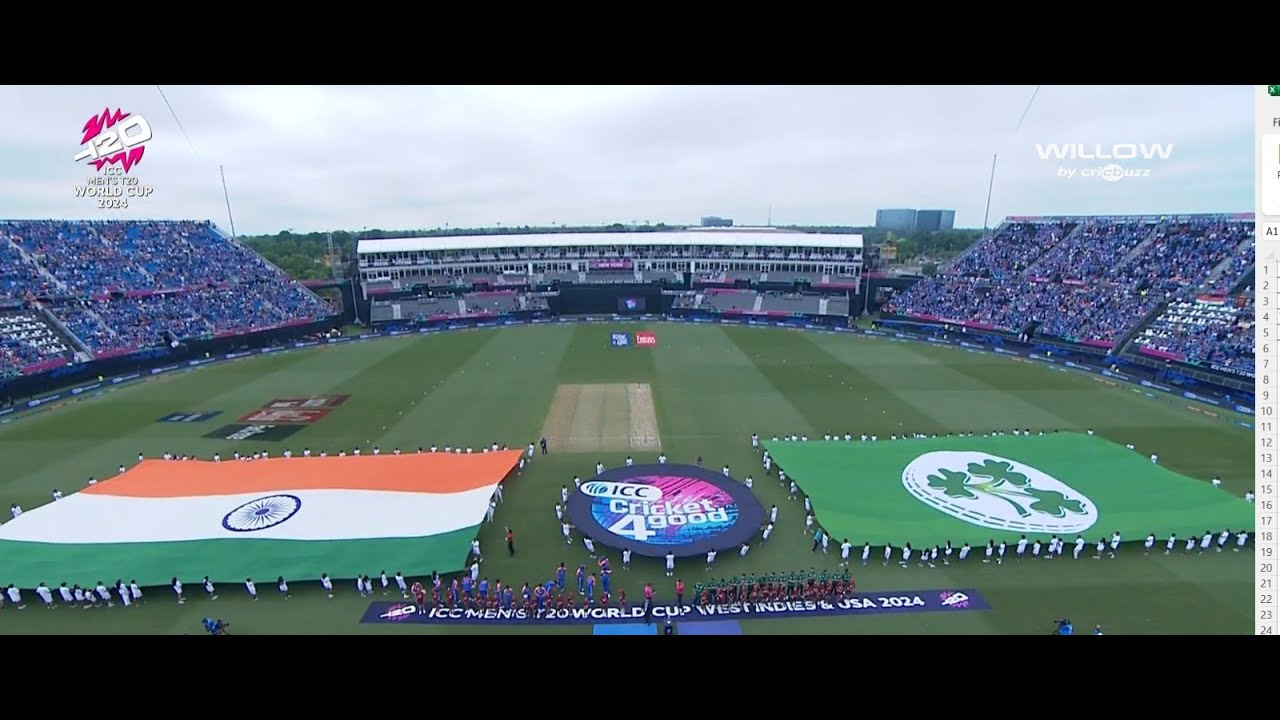 Ind vs Ireland anthem