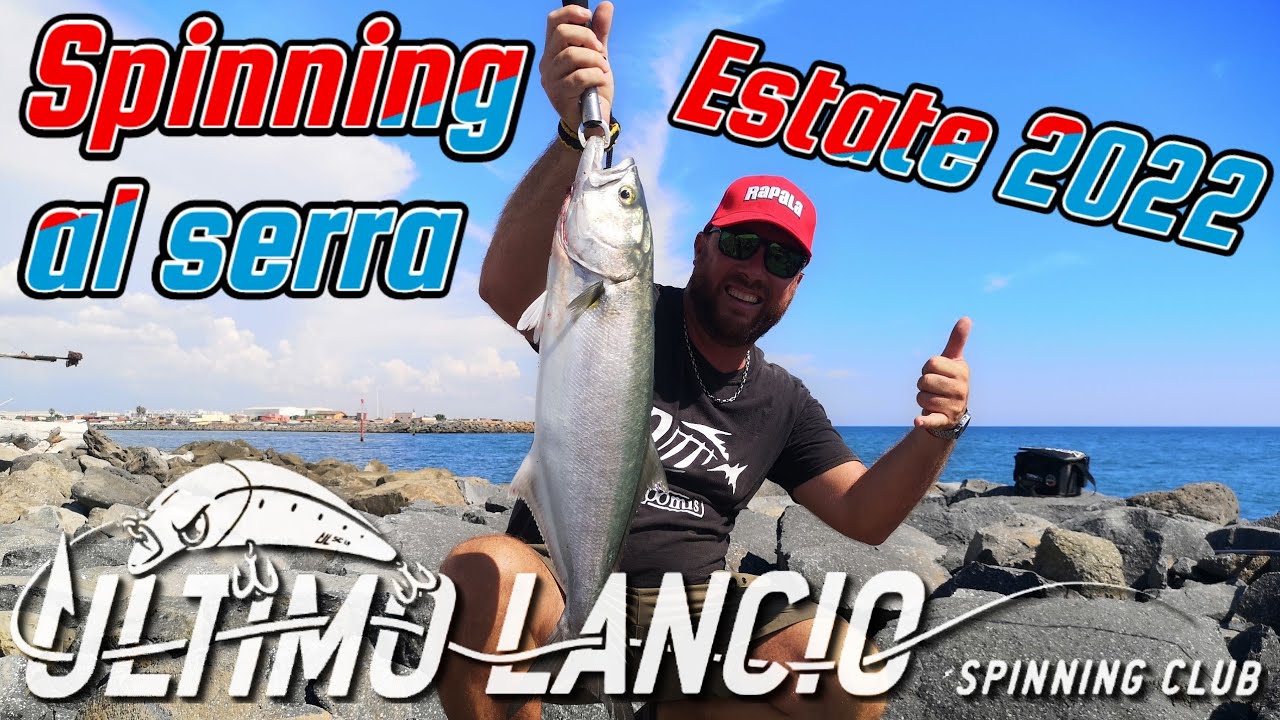 Pesca a spinning ai grossi serra con wtd  