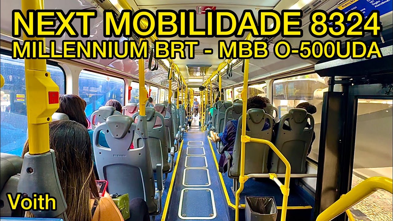 NEXT MOBILIDADE 8324 / MILLENNIUM BRT - MBB O-500UDA (Voith)