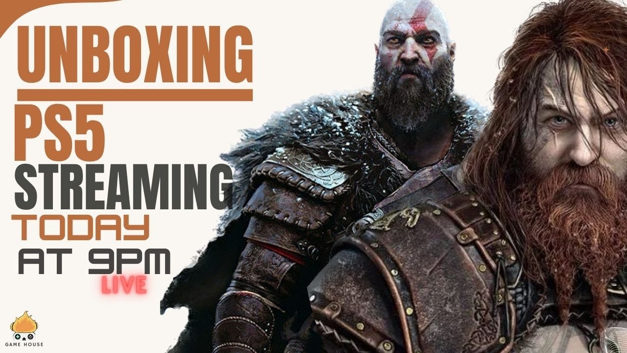 #unboxing #ps5live #godofwarragnarok #livestreaming #GameHouse #Gaming  #Consoles #prokings