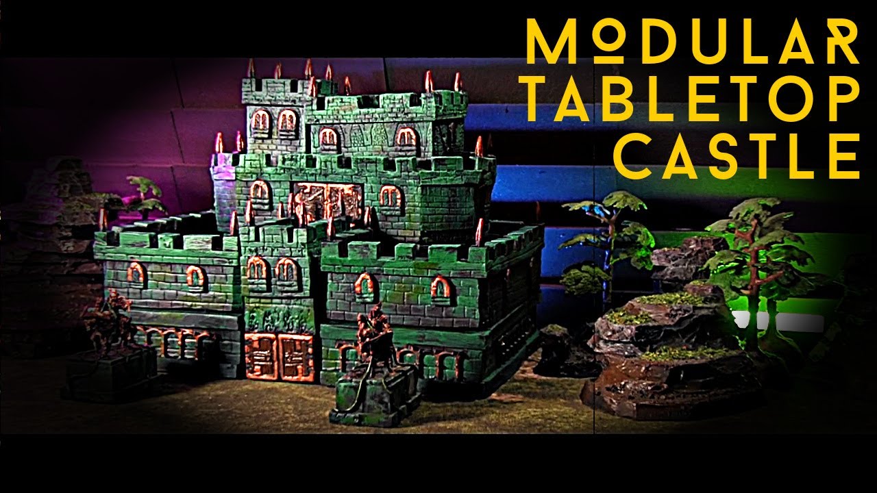 MODULAR TABLETOP CASTLE