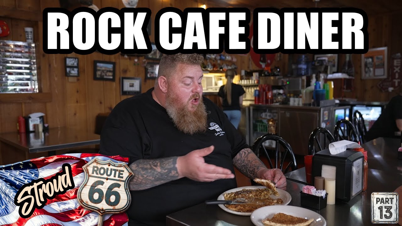 ROUTE 66 IKONE! Chicken Fried Steak und Pies im Rock Cafe!