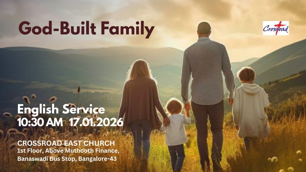 LIVE Sunday Worship | God-Built Family | Jan 18, 2026 | Ps. Jerome Christopher