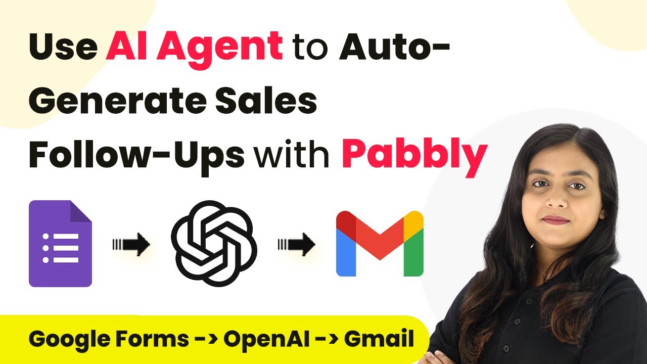 How to Use AI Agent to Auto-Generate Sales Follow-Ups with Pabbly