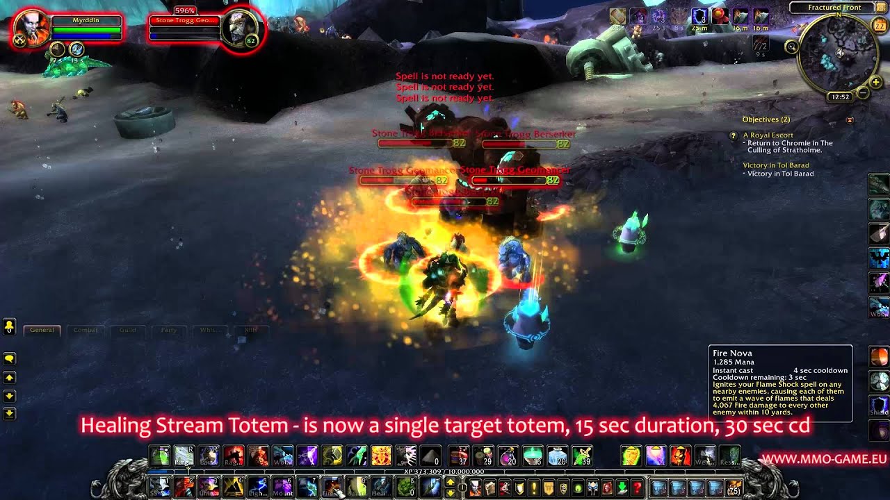Enhancement Shaman abilities from MOP BETA